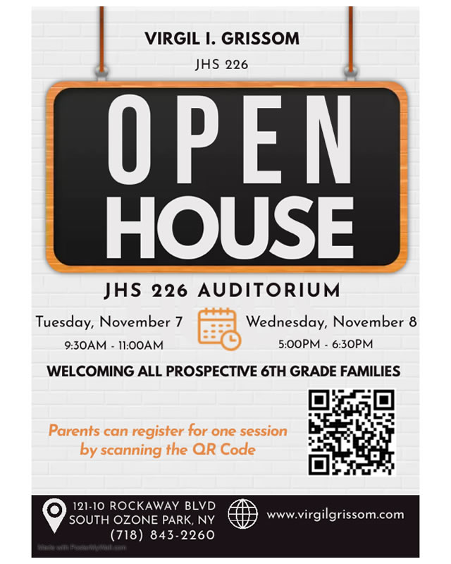 JHS 226 Open House